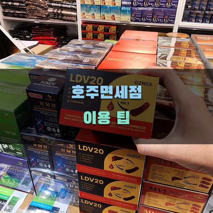 호주면세점 이용 팁